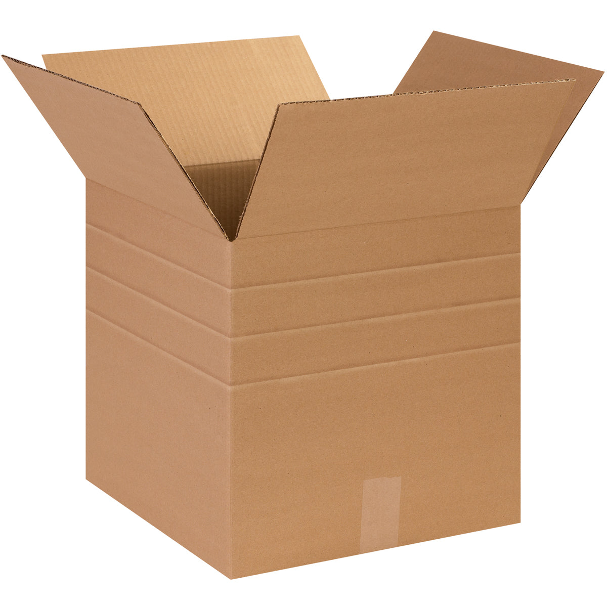 25-Pack 14x14x14 Multi-Depth Standard Brown Corrugated Boxes