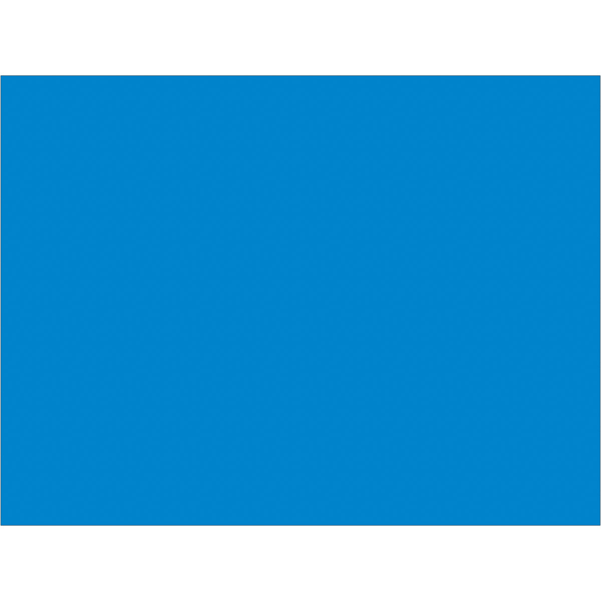 Roll of 500 Light Blue Inventory Rectangle Labels with Dimensions 3 x 4