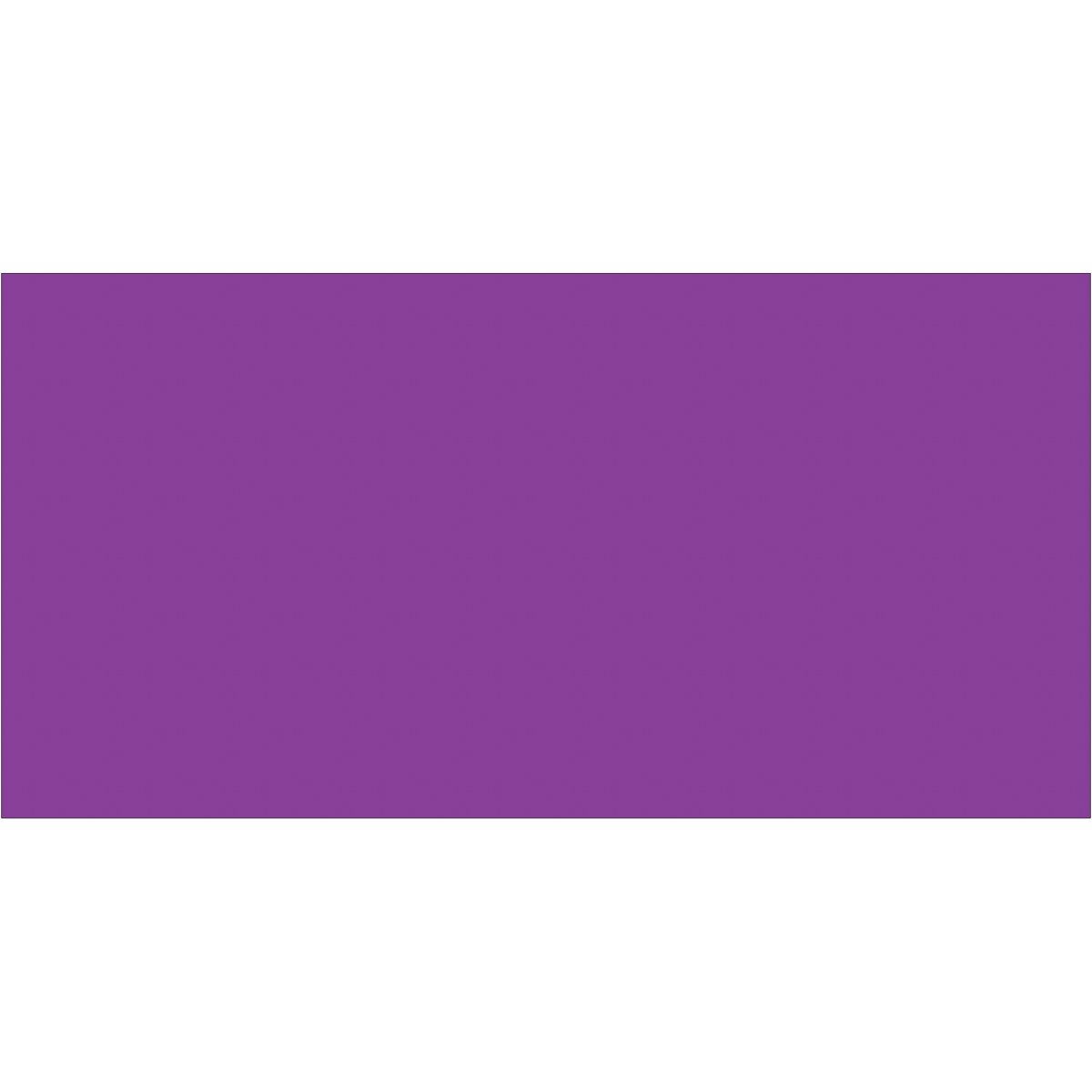 Inventory Management: 250-Piece Roll of 3 x 6 Purple Rectangle Labels for Easy Product Identification
