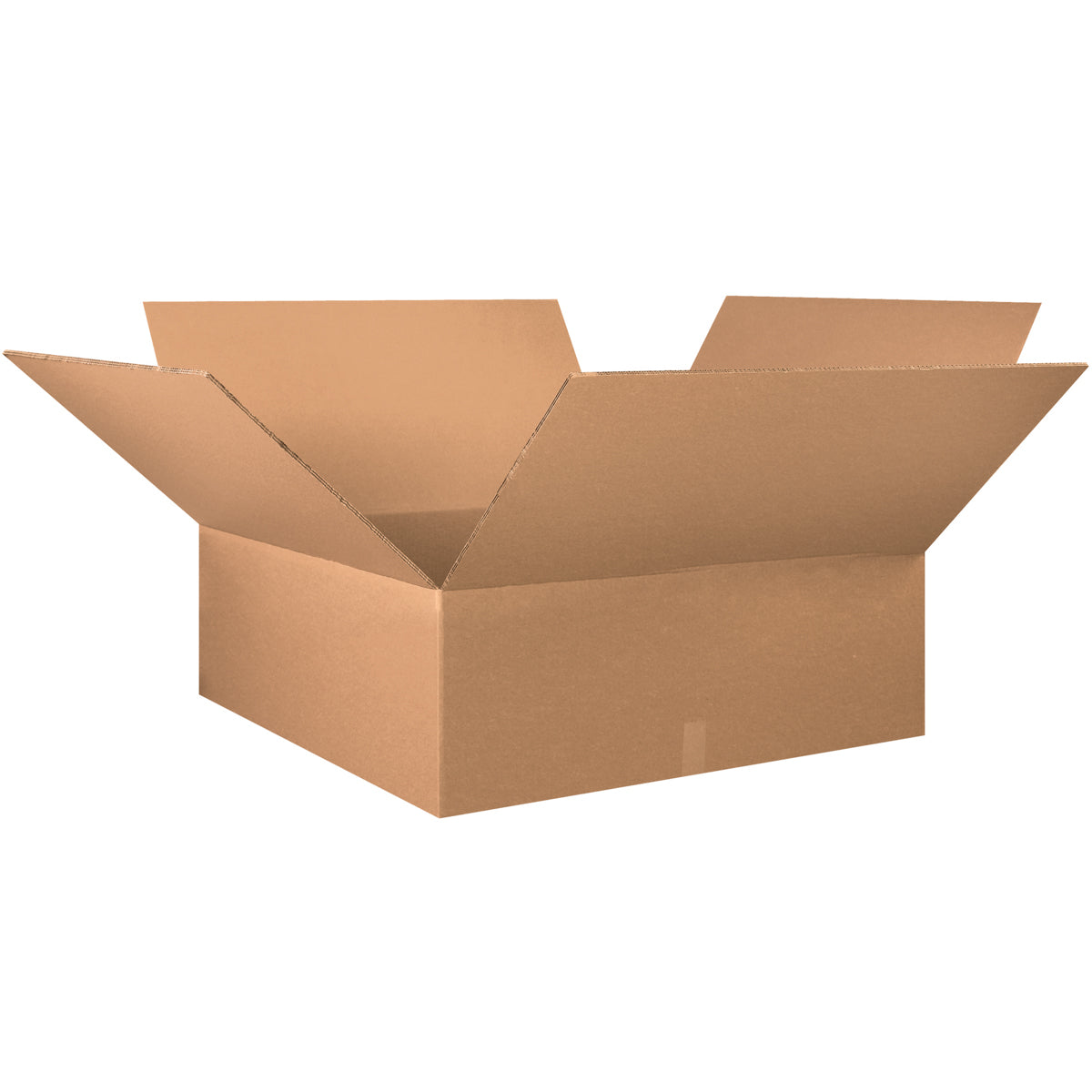 Bundle of 5 Heavy - Duty 36x36x12 Double Wall Brown Corrugated Boxes