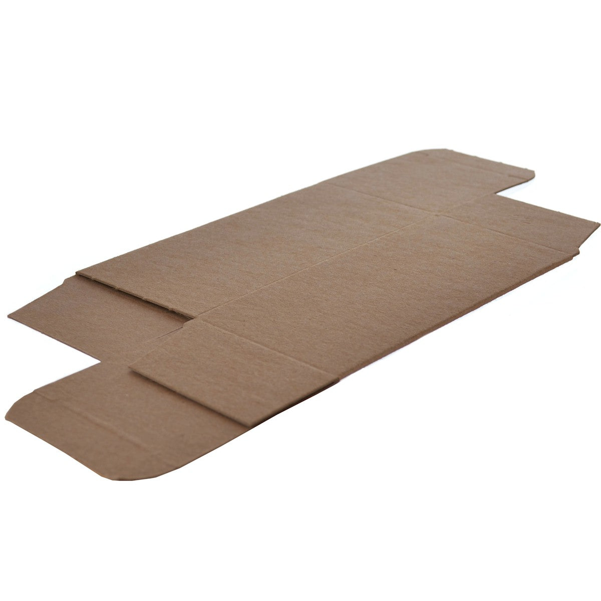 250/Case, 3x3x6 Brown 24pt Single-piece Foldable Chipboard Carton