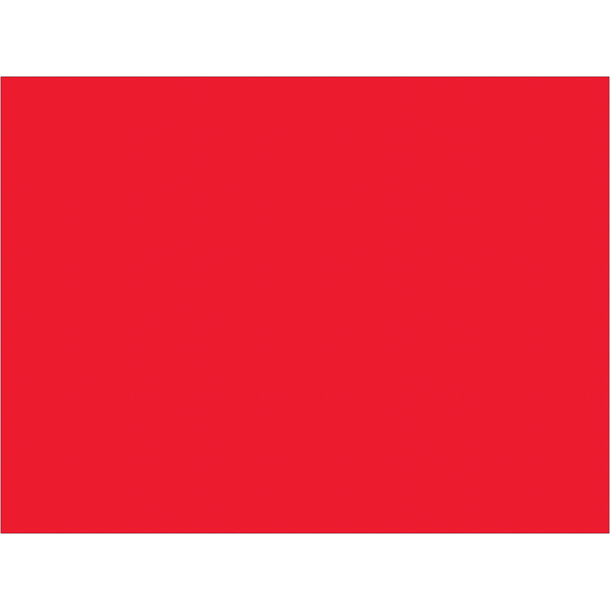 500-Piece Roll of 3 x 4 Fluorescent Red Rectangular Inventory Labels