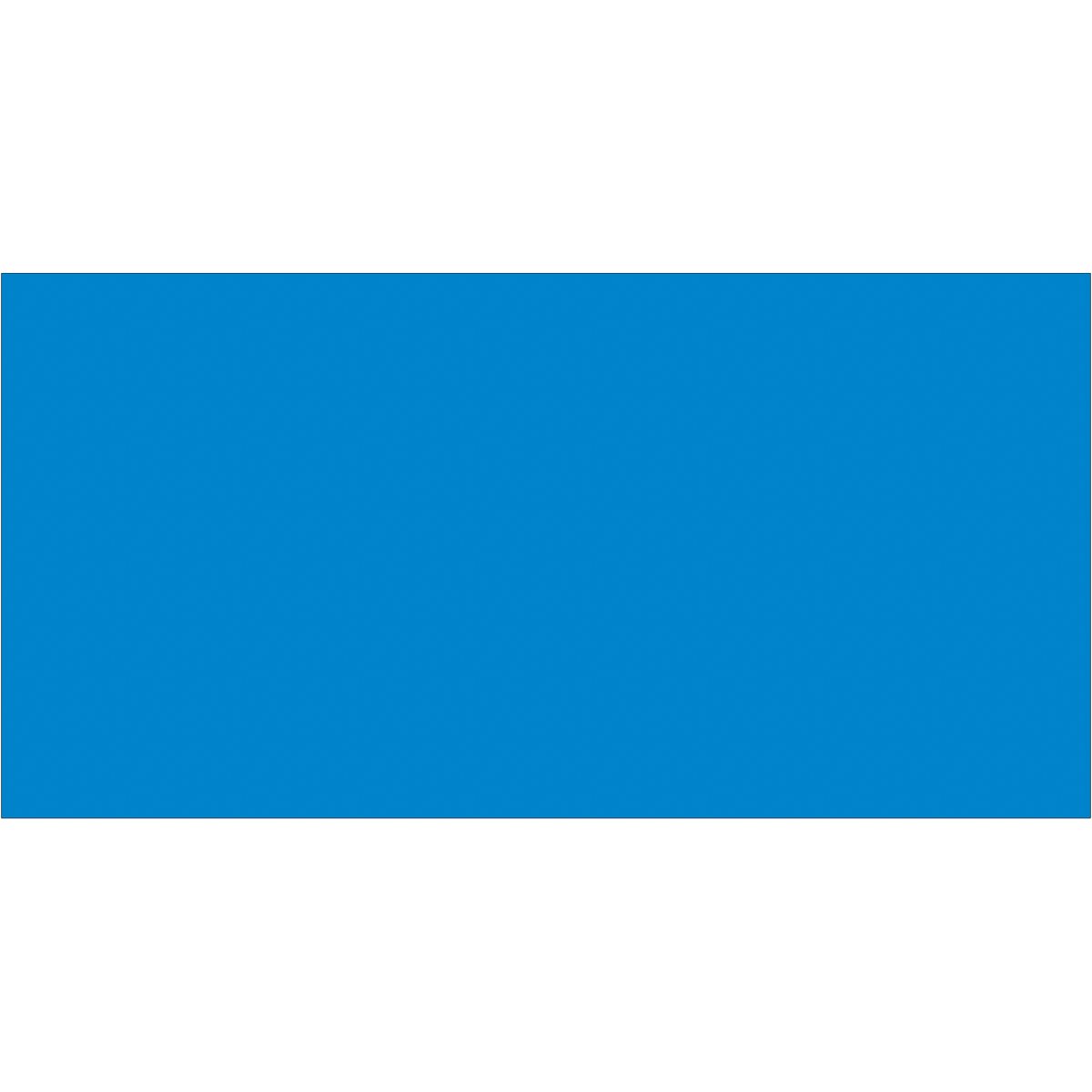 250/Roll 3 x 6 Light Blue Rectangular Inventory Labels