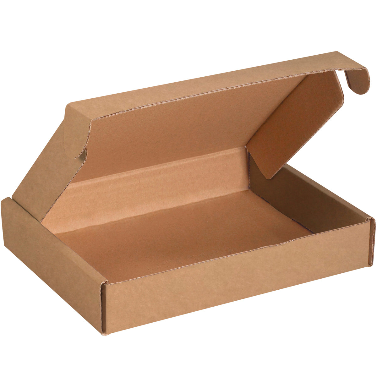 50/Bundle of 12x12x2 Brown Deluxe Corrugated Literature Shipping Mailers