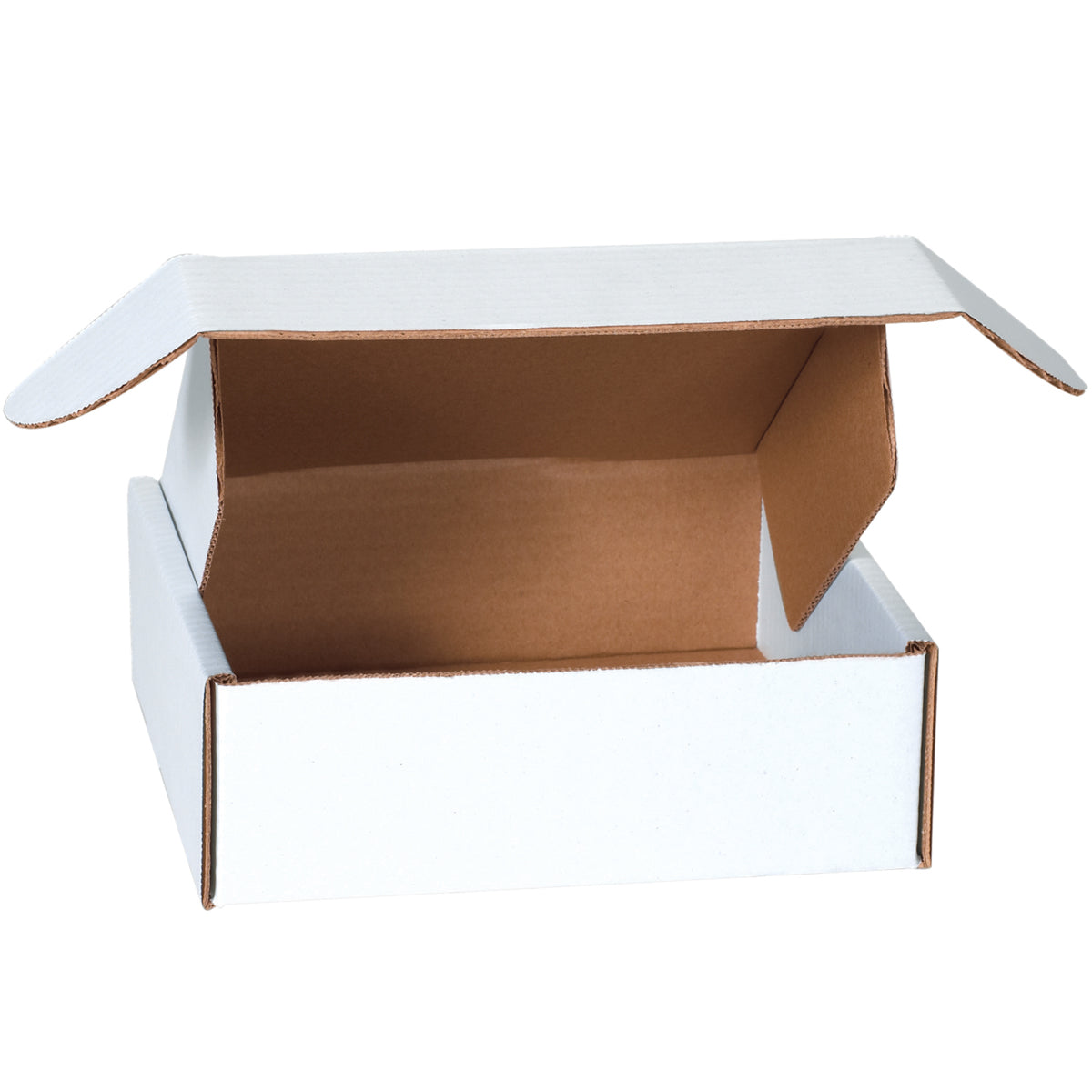 White Deluxe 15 1/8 x 11 1/8 x 4 Literature Mailers - 50 per Bundle