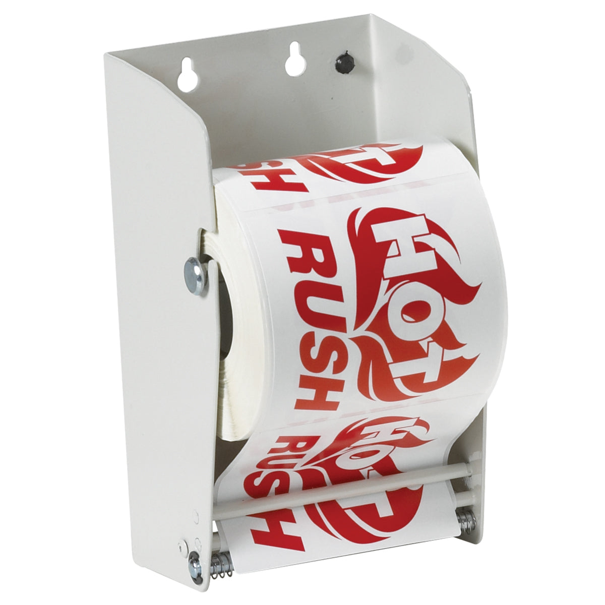 4 1/2-Inch Heavy-Duty Wall-Mounted Label Dispenser for Space Saving