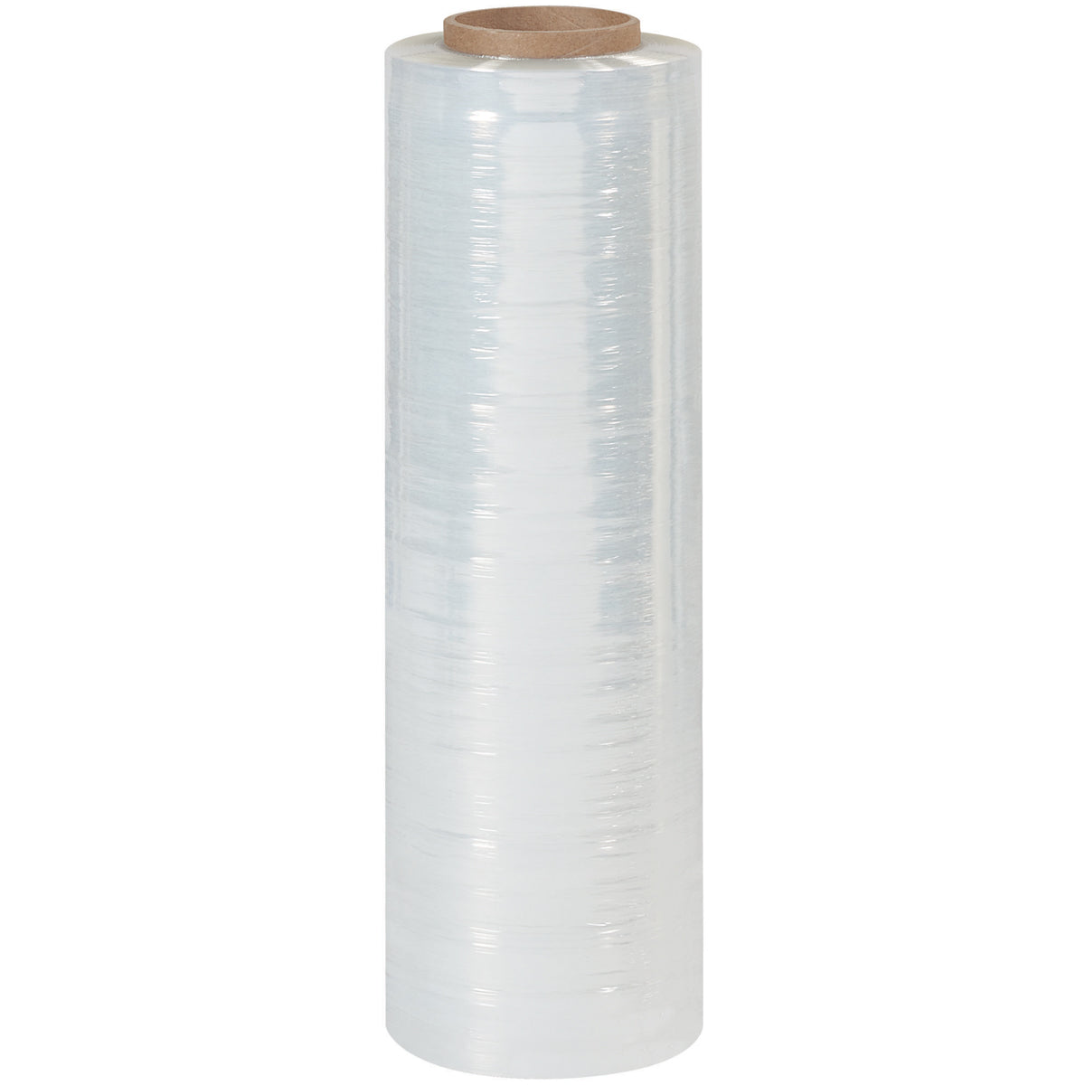 High - Quality 18 80 Gauge Industrial Blown Stretch Film, 1500 Feet per Roll, Packed 4 Rolls per Case
