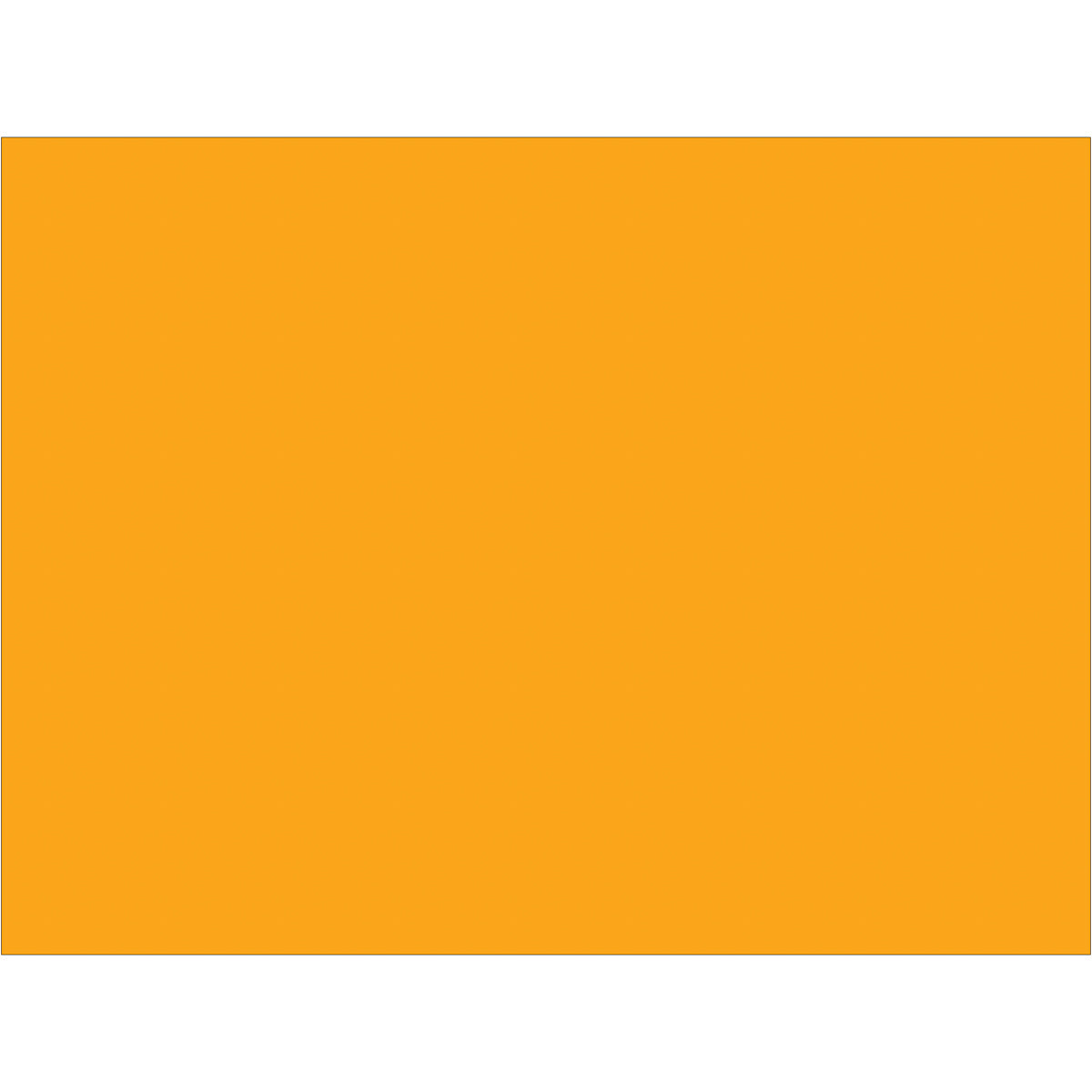 500/Roll 3 x 4 Fluorescent Orange Rectangular Inventory Labels