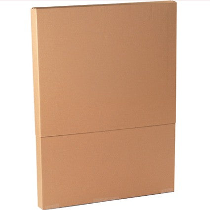 10-Pack of 30 1/2 x 6 1/2 x 24 Telescoping Outer Corrugated Boxes