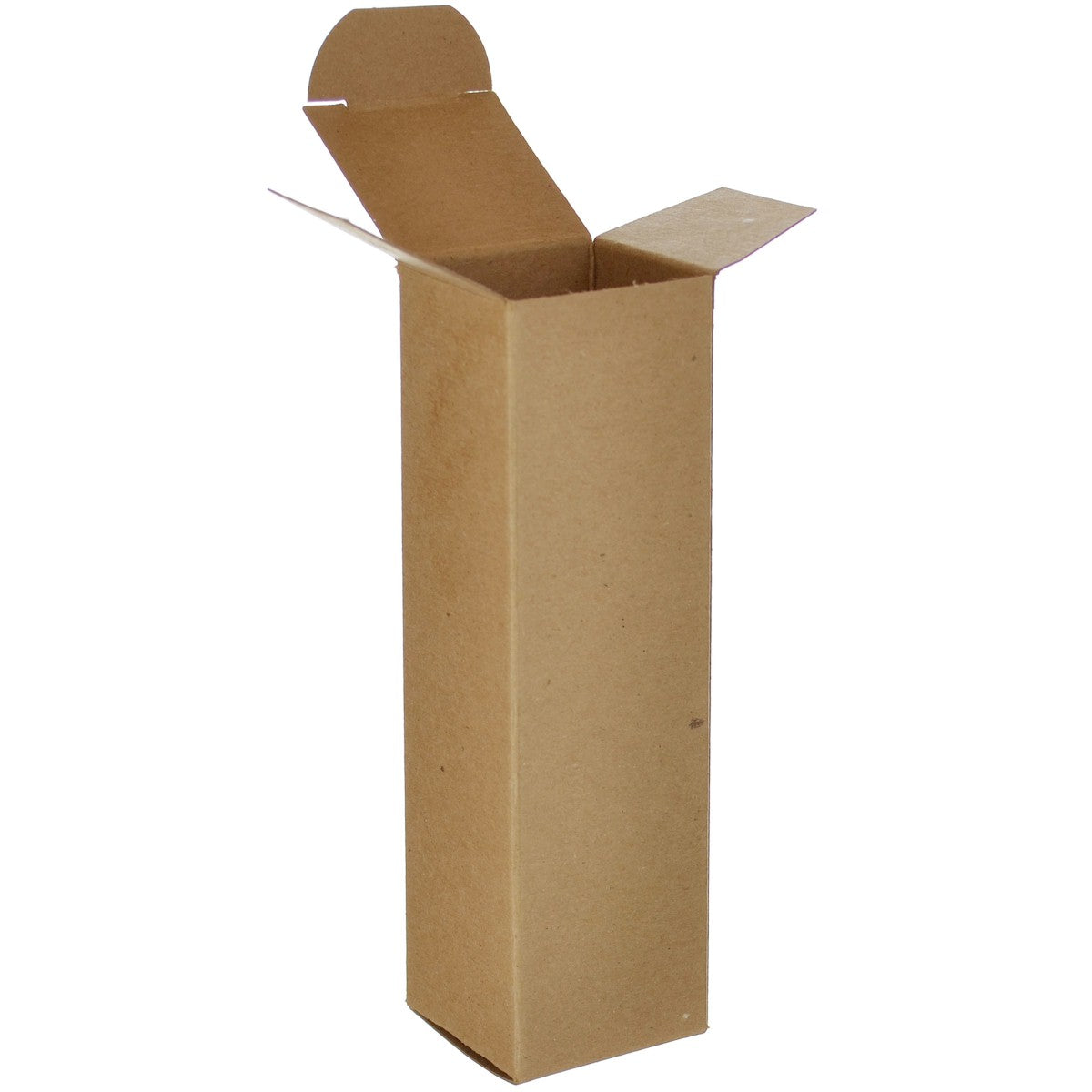 6-Inch Brown 24pt One-Piece Chipboard Folding Carton, 500 per Case, 1 3/4 x 1 3/4 Size