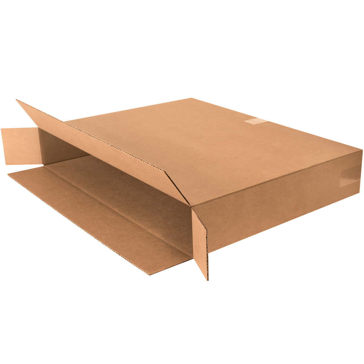 Bundle of 10 Heavy - Duty Side - Loading Corrugated Shipping Boxes with Dimensions 30 x 6 x 24
