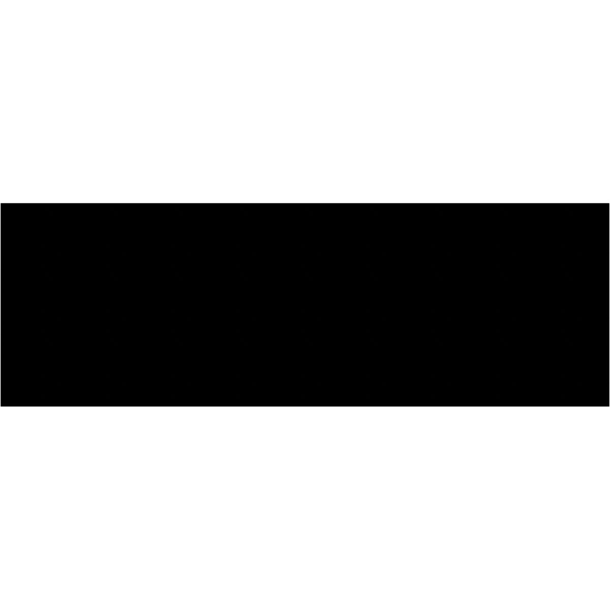 250/Roll of 3 x 9 Black Rectangular Inventory Labels