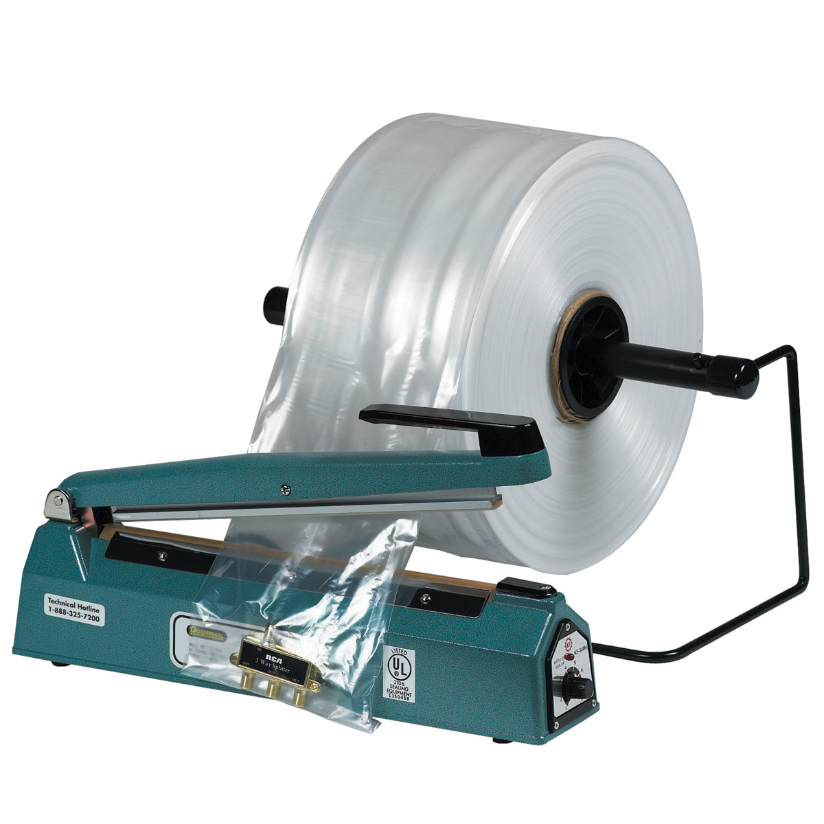40 x 800 Feet 3 mil Polyethylene Tubing for Heat Sealing and Stapling
