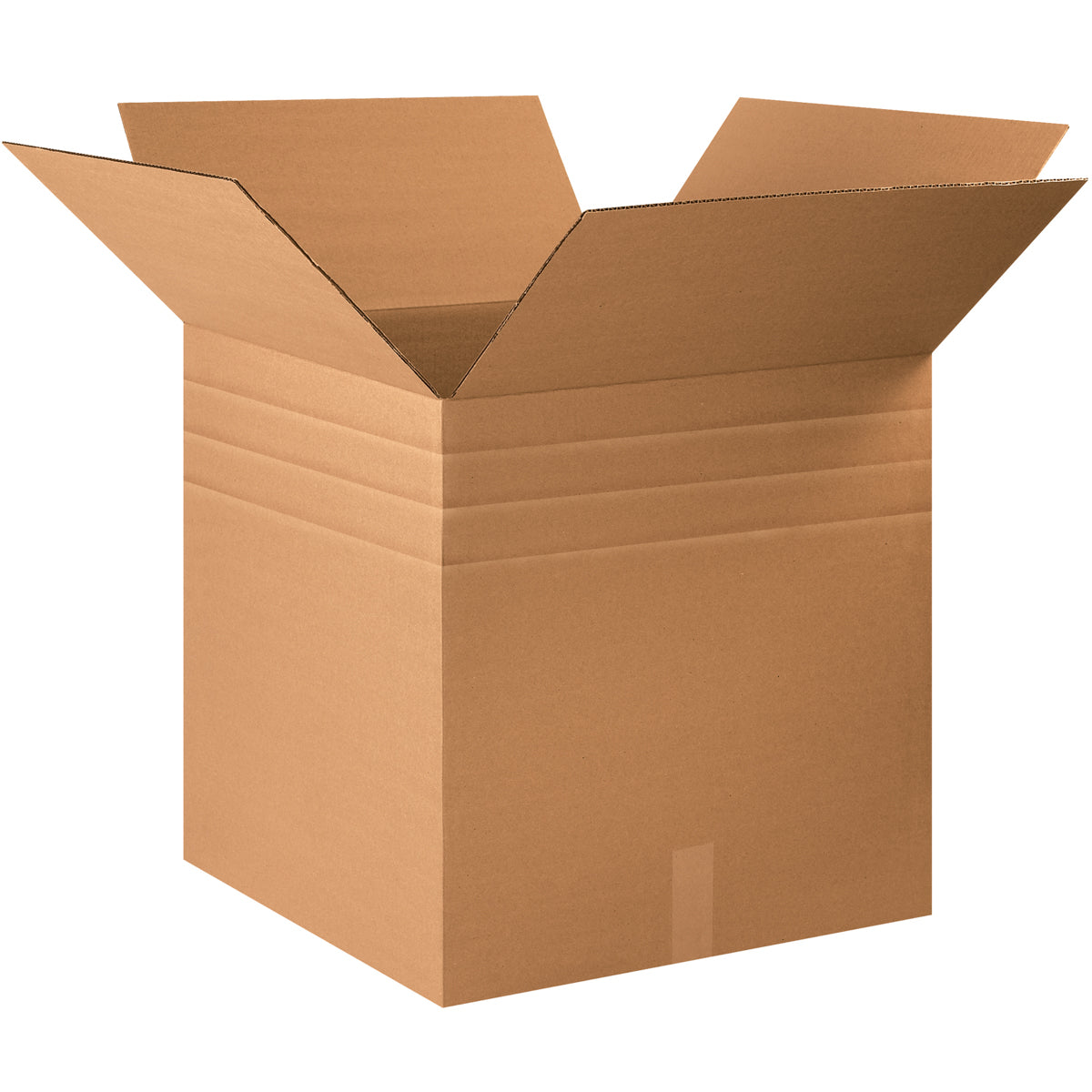 Bundle of 10 Multi - Depth 22 x 22 x 22 Corrugated Shipping Boxes
