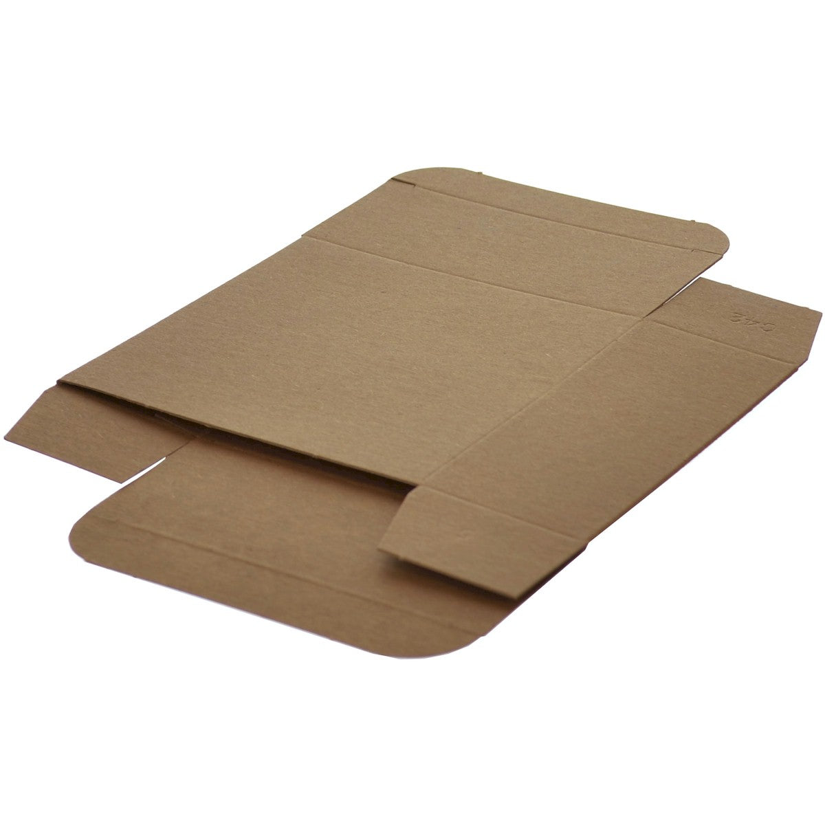 Brown 24pt One-piece Chipboard Folding Carton with Dimensions of 4 1/2 x 1 7/8 x 4 1/2, Packed 250 per Case for Storage and Shipping
