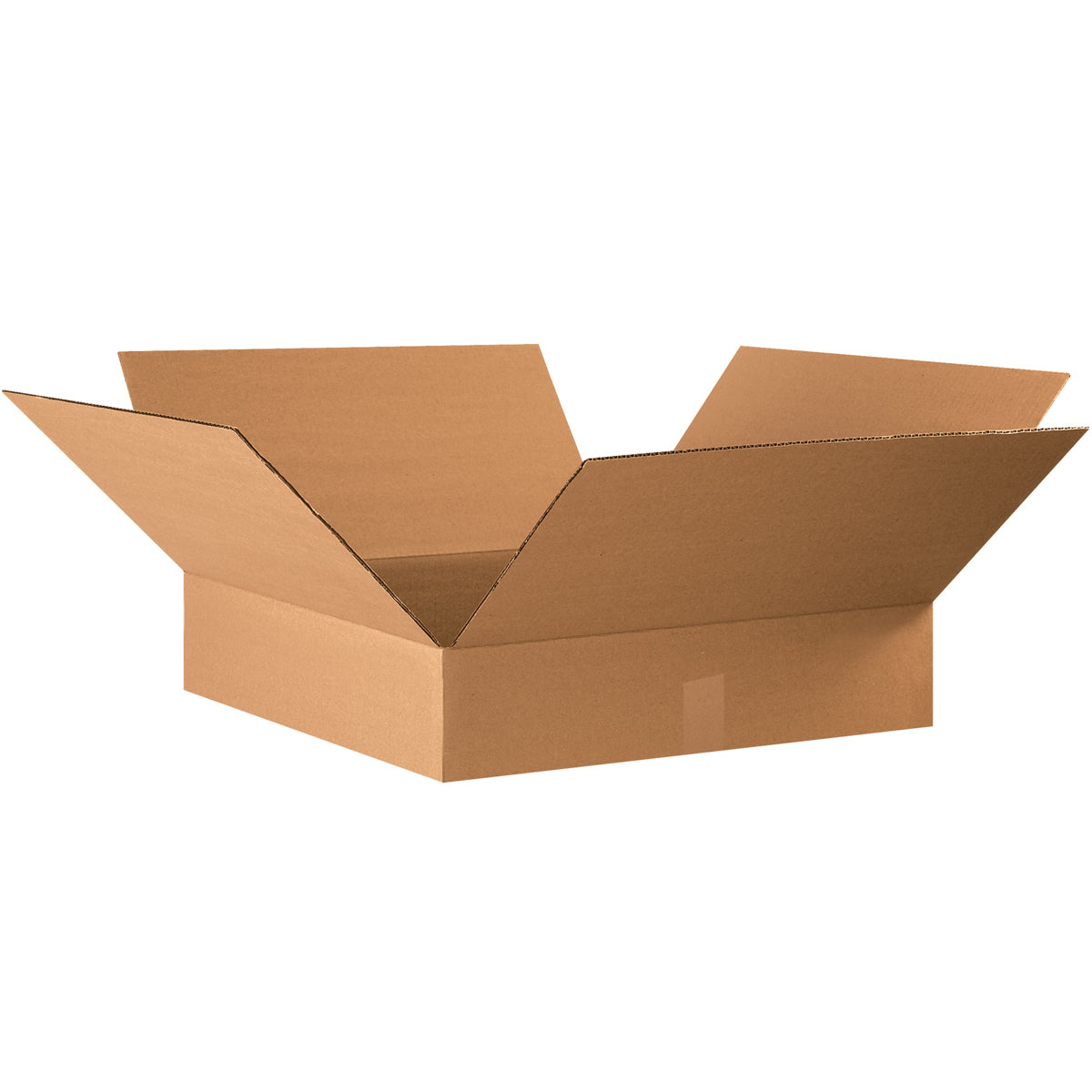 Bundle of 10 Corrugated Shipping Boxes with Dimensions 22 x 22 x 4 Inches