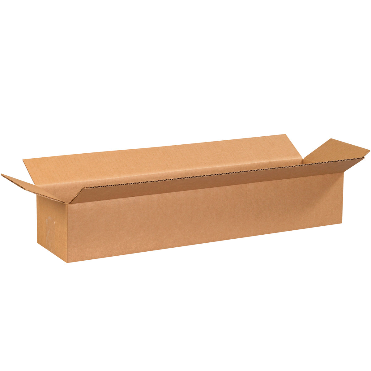 Bundle of 25 Brown Corrugated Boxes, 24 x 6 x 4 Size