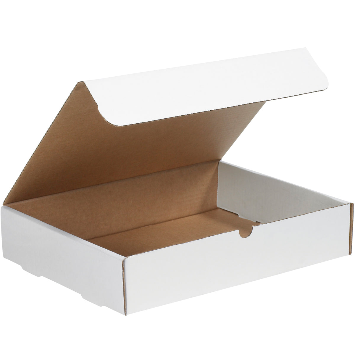 50-Pack 14 1/8 x 8 3/4 x 2 White Indestructo Literature Shipping Mailers