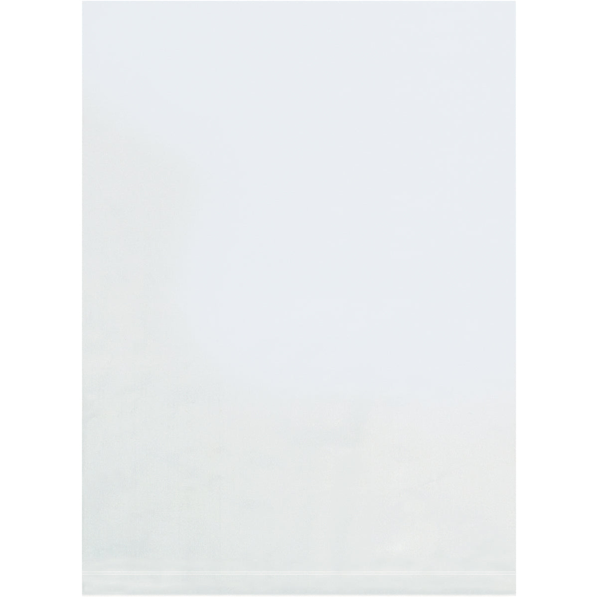 250-Pack of 32 x 32 (2 mil) Clear Flat Poly Bags per Case