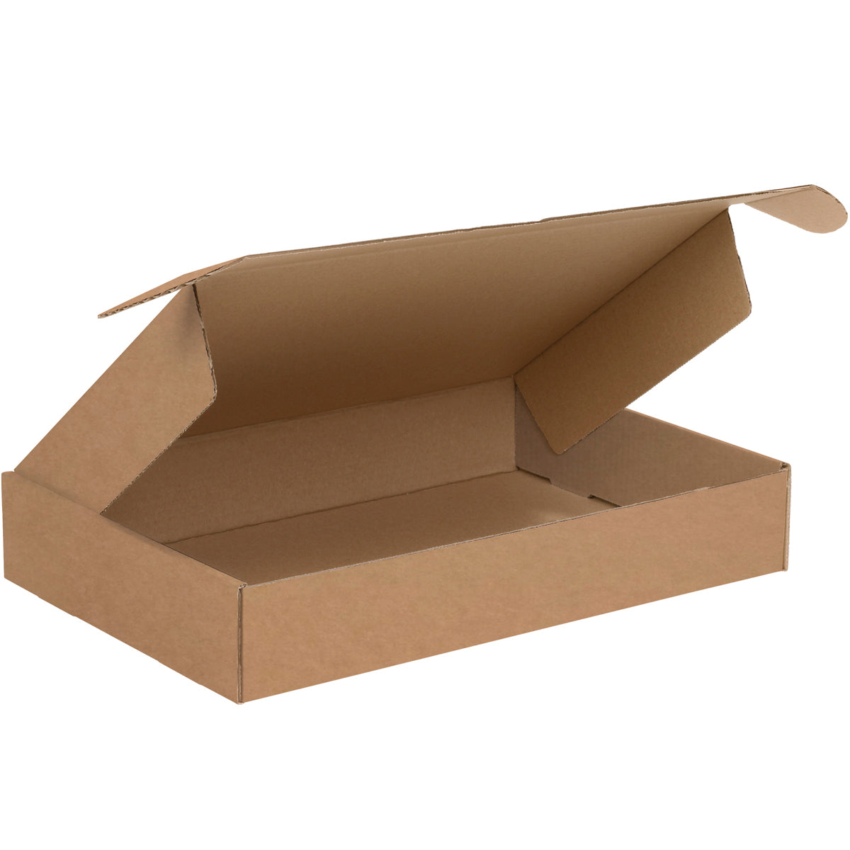 50-Piece Bundle of 12 1/8 x 9 1/4 x 2-Inch Brown Deluxe Corrugated Literature Shipping Mailers