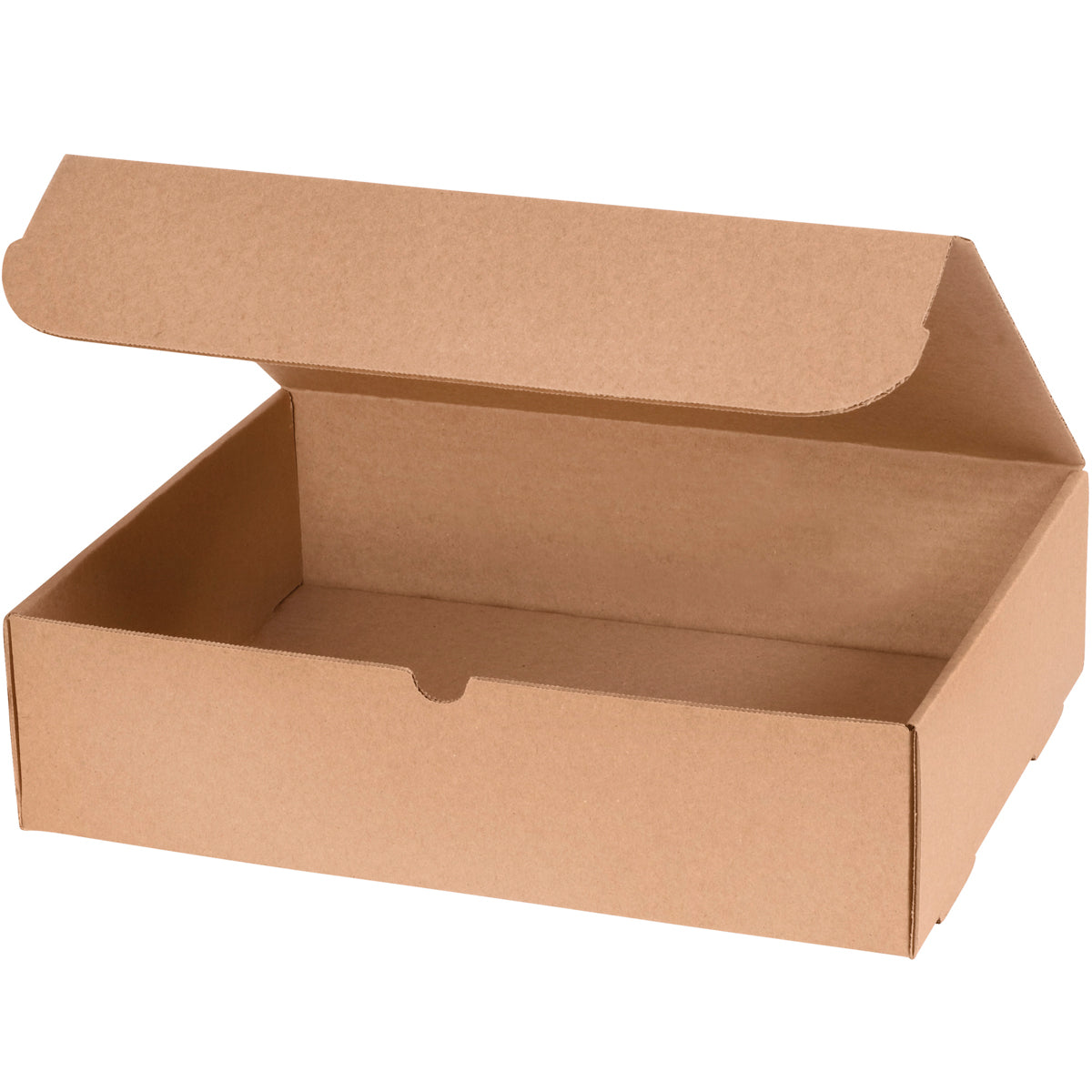 50-Pack 15 1/8 x 11 1/8 x 4 Brown Corrugated Literature Shipping Mailers