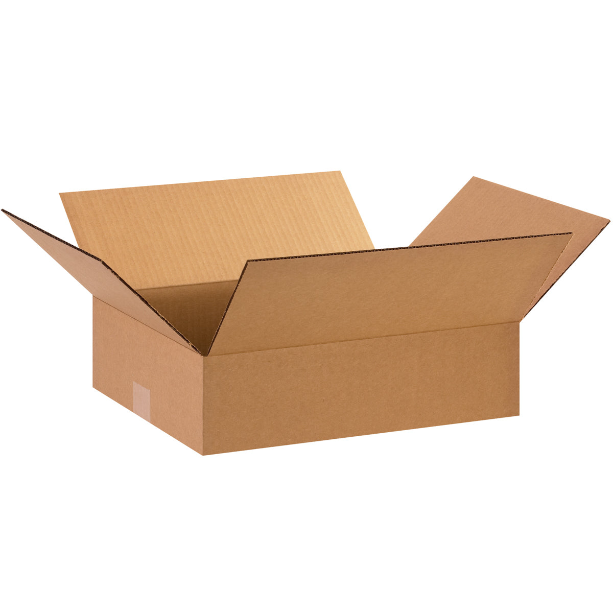 Bundle of 25 Corrugated Shipping Boxes with Dimensions 15 x 12 x 4 Inches